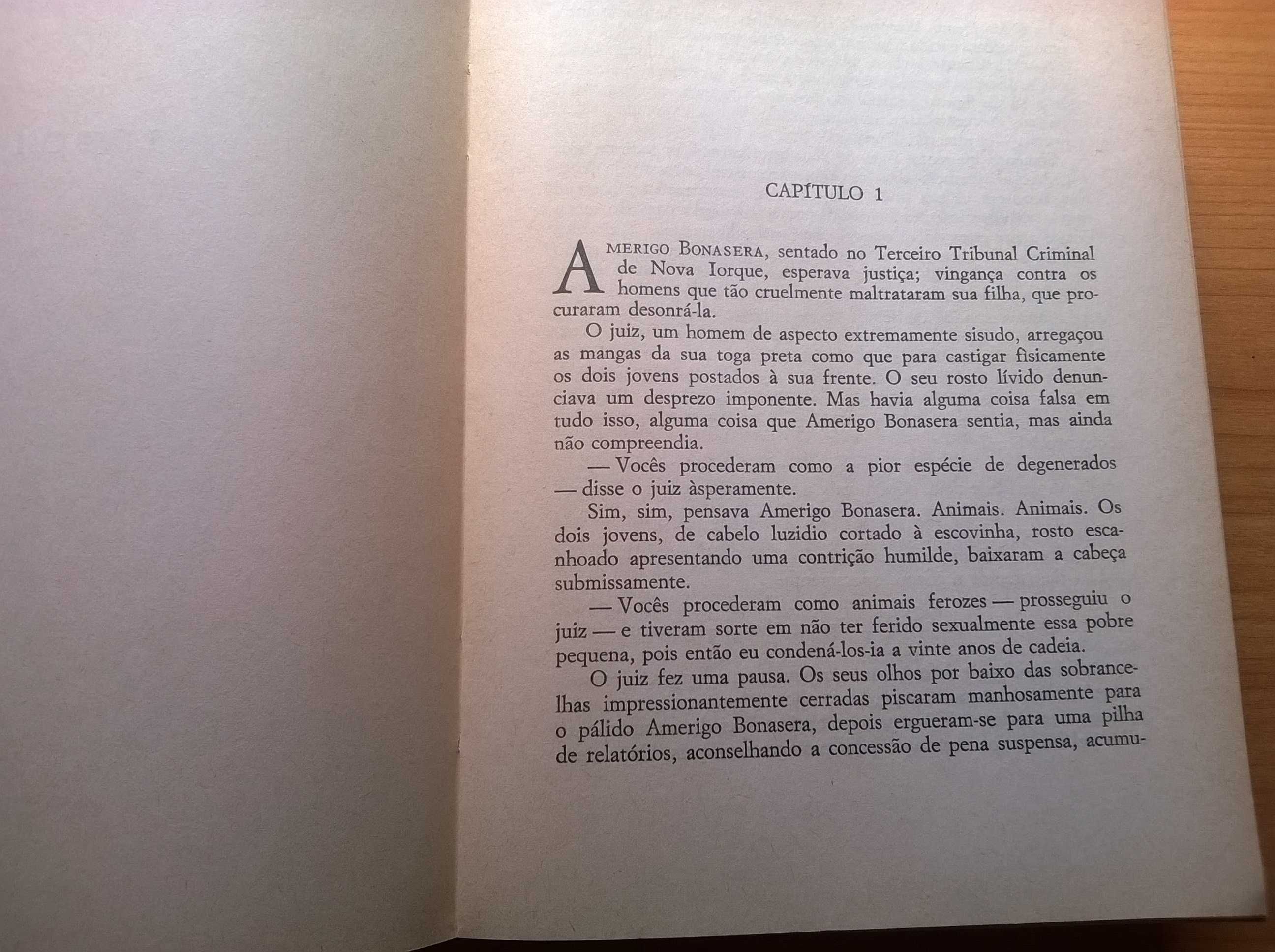 "O Padrinho" (1.ª ed.) - Mário Puzo (portes grátis)