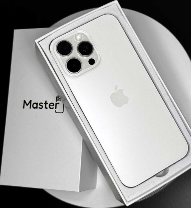 Apple iPhone 16 Pro Max 256GB White Nieużywany 100%Bat 0Cykli 6Msc GW