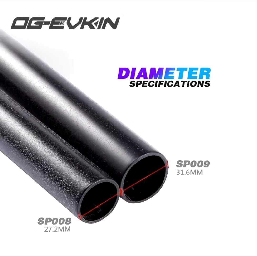 NOWA sztyca rowerowa carbonowa karbonowa 31.6mm 400mm długość