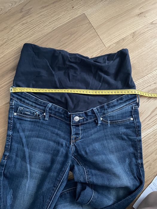 Spodnie ciążowe rurki H&M, roz 38