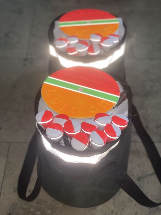 VIP люмінісцентний/флуоресцентний 17 см кружок на щуку, Літня жерлиця