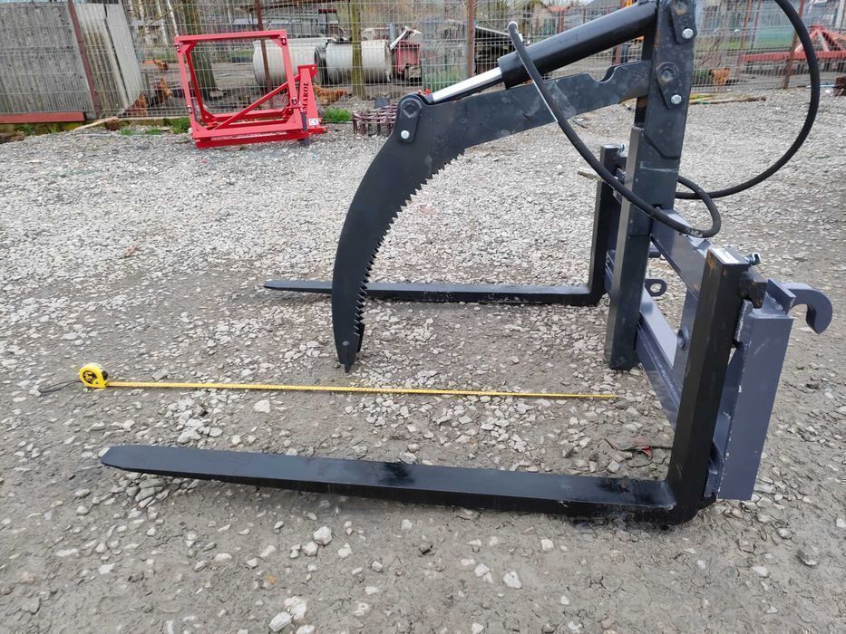 PROMOCJA-chwytak do kłód bel drzewa-na ramkę paleciaka-SZEROKO otwiera