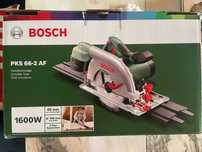 Serra Circular Bosch PKS 66 AF – Potente, com Guias e Garantia!