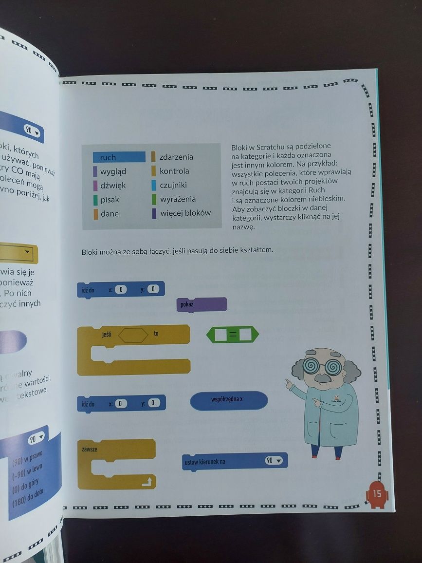Książka Programowanie ze scratchem 2 części nowe