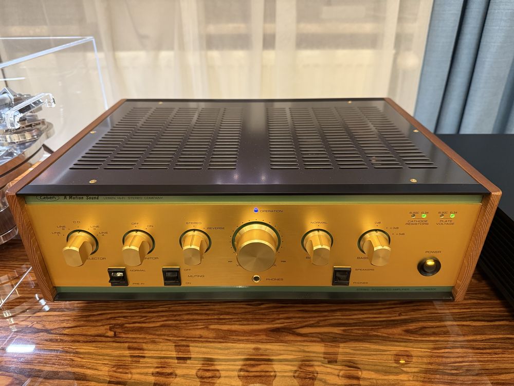 Leben CS-600X wzmacniacz zintegrowany