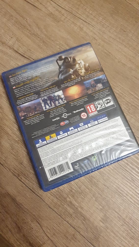 Sprzedam Zamienie Fallout 76 nowa w folii PS4