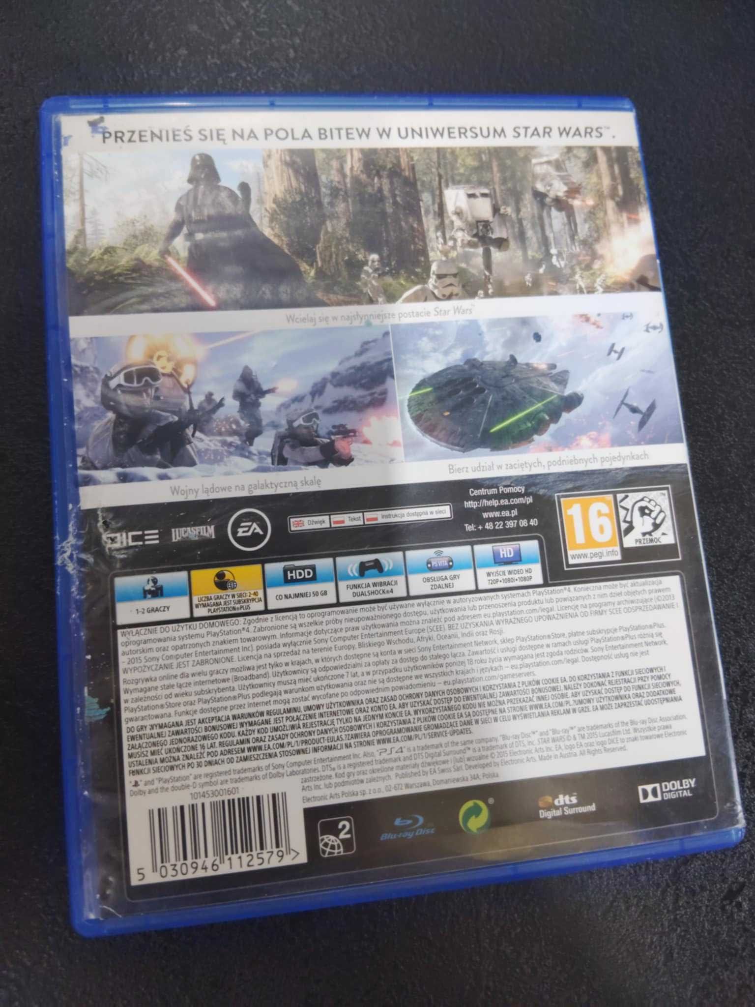 Star Wars Battlefront PS4 Polskie napisy są w grze