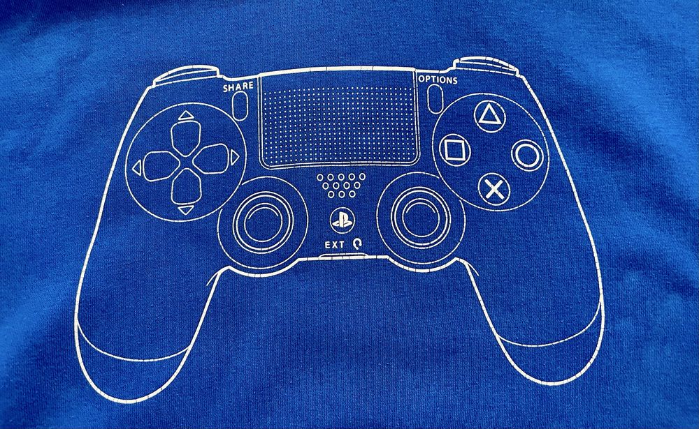 Rewelacyjna bluza z kapturem firmy ZARA, roz. 152, PlayStation