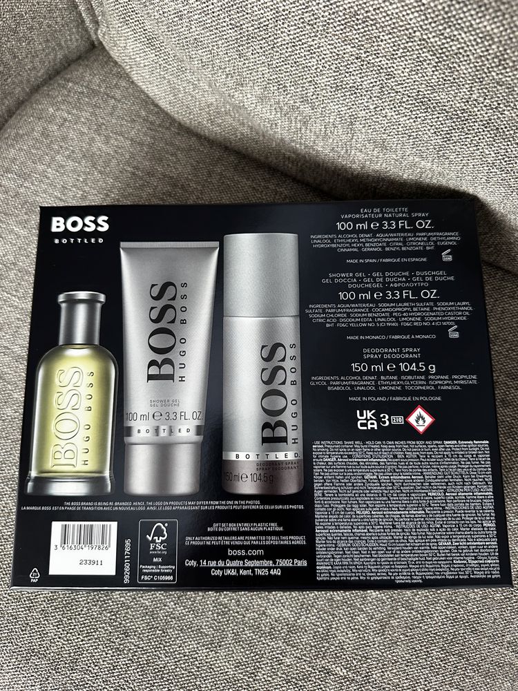 Hugo Boss Boss Bottled набір