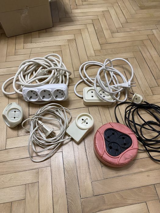 Удлинитель тройник подовжувач