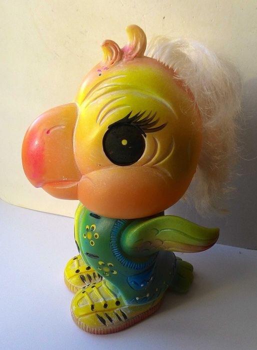 Игрушка резиновая «Попугай Кеша»