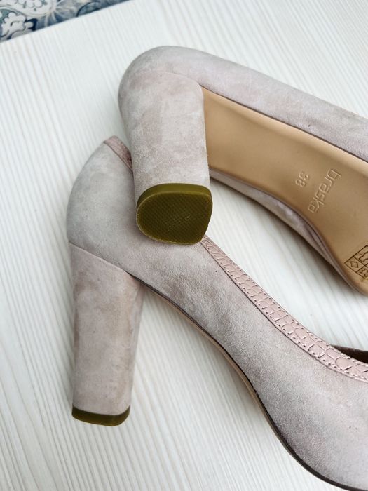 Туфли замшевые Braska