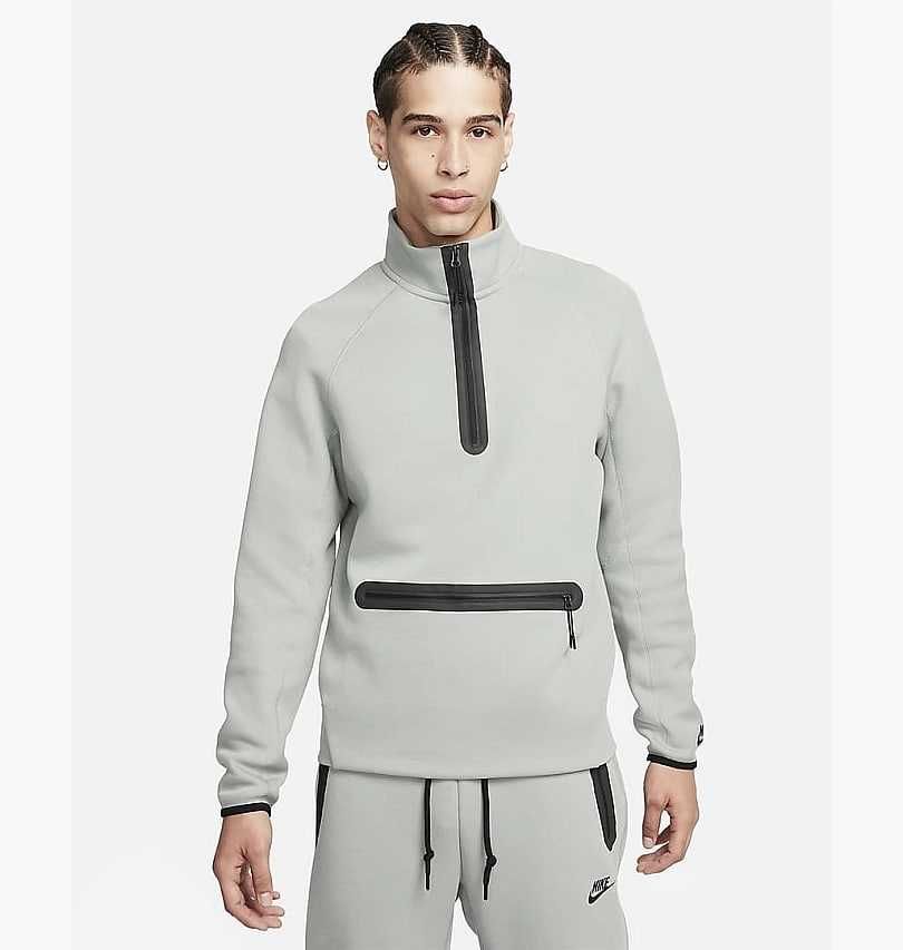 Кофта Nike 1/2 Sportswear Tech Fleece  ( размер XL-XXL) fb7998-330