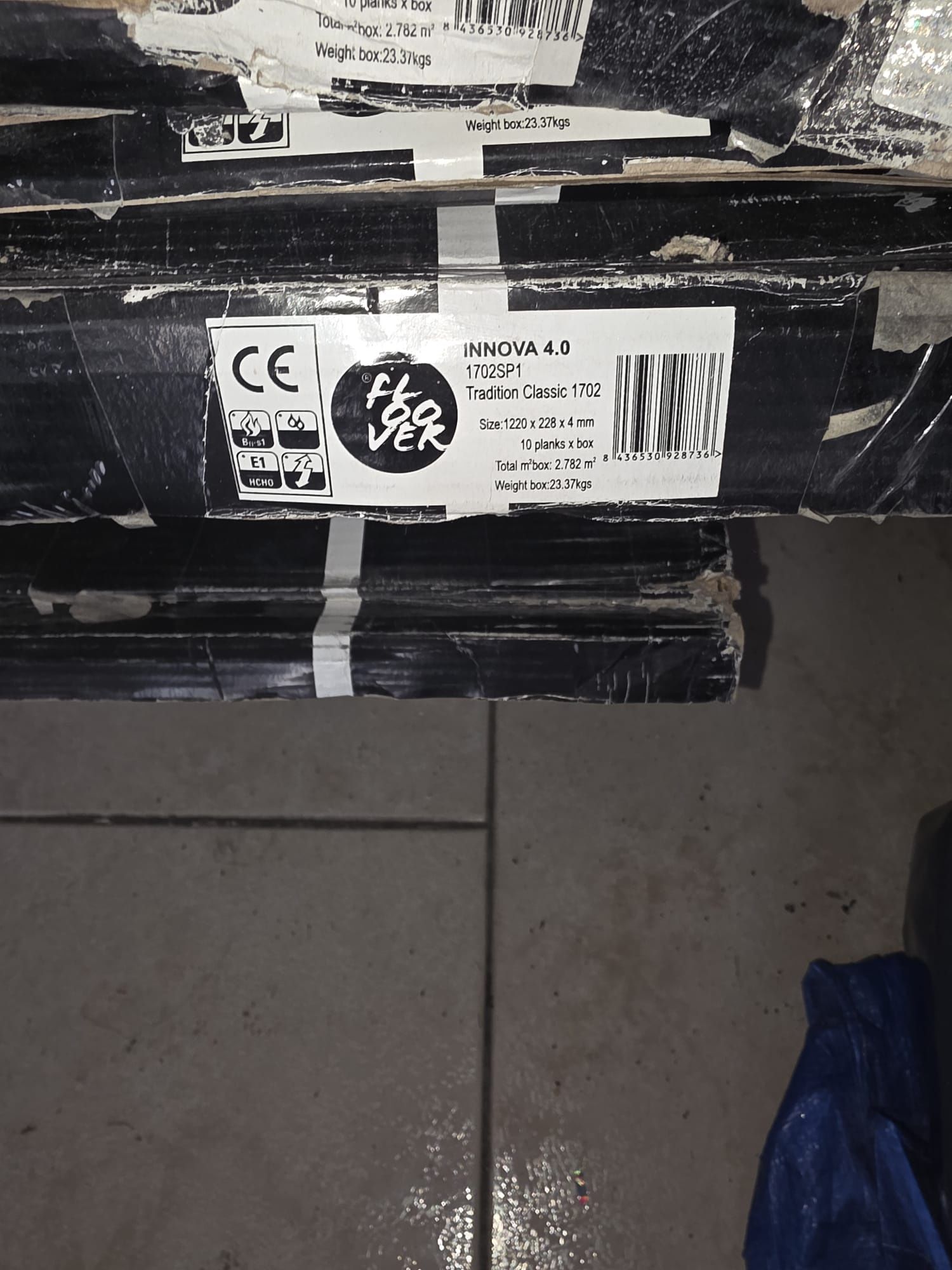 Chão flutuante vinílico 10 caixas
