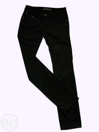 Czarne dżinsy jeansy spodnie Lonky, S/M