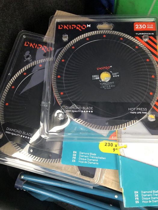 Диски алмазні На болгарку .