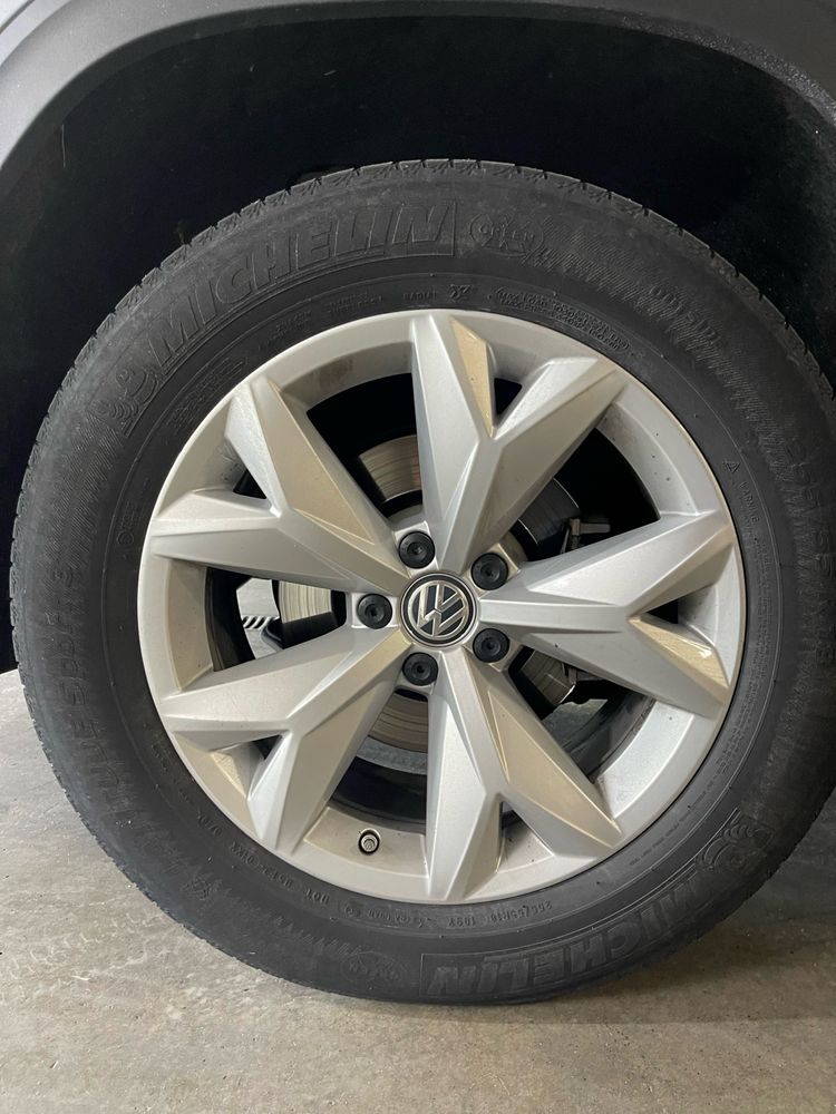 Комплект оригинальных колес VW Atlas 18“ резина 255/55/R18 платф. MQB