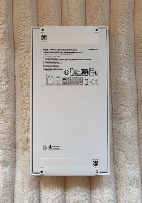 Samsung Galaxy A36 5G 256GB Preto-Novo Selado / Fatura 3 anos Garantia