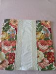 Poszewka bawełniana 40cmx 40 cm koronka