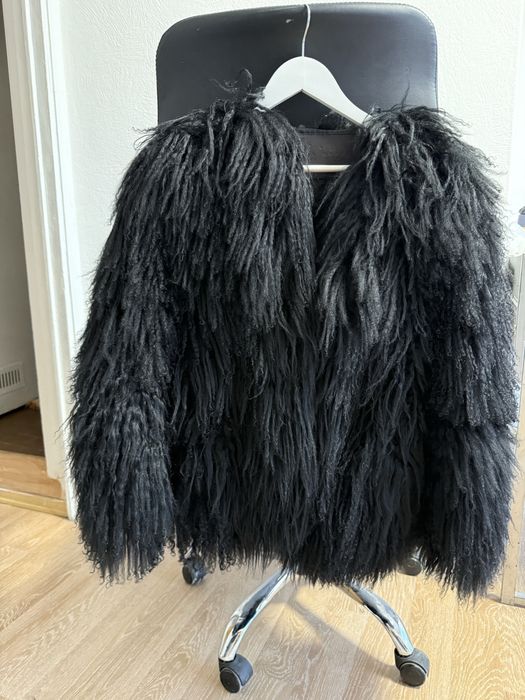 Шуба натуральна лама