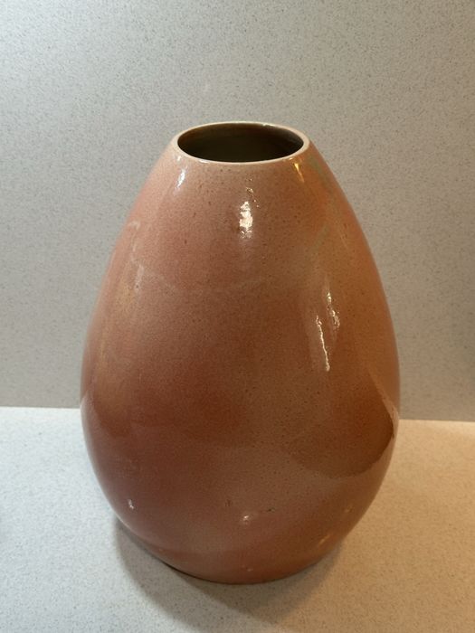 Pink ceramic vase