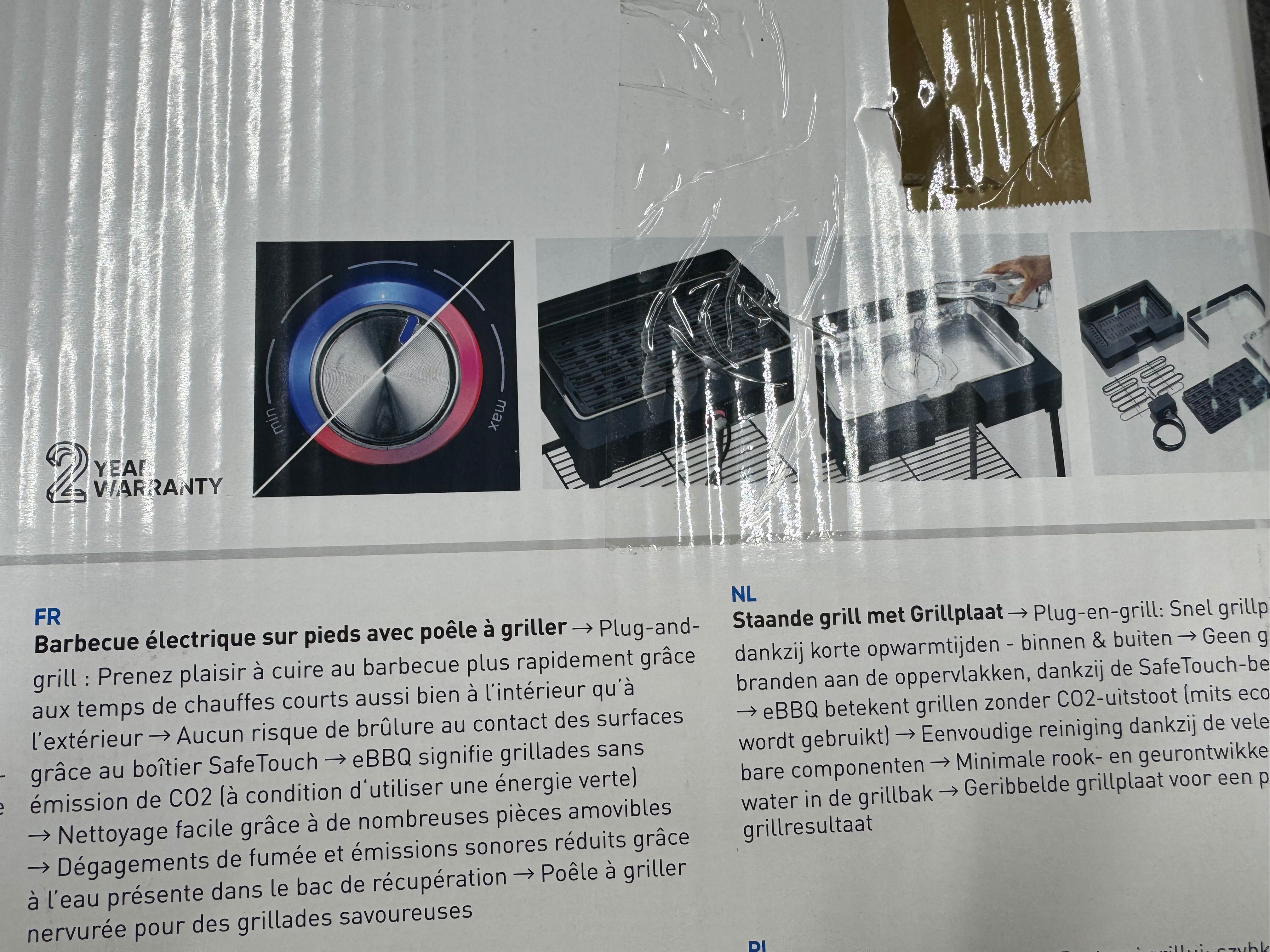 Grill wolnostojący z płytą grillową Severin PG 8568