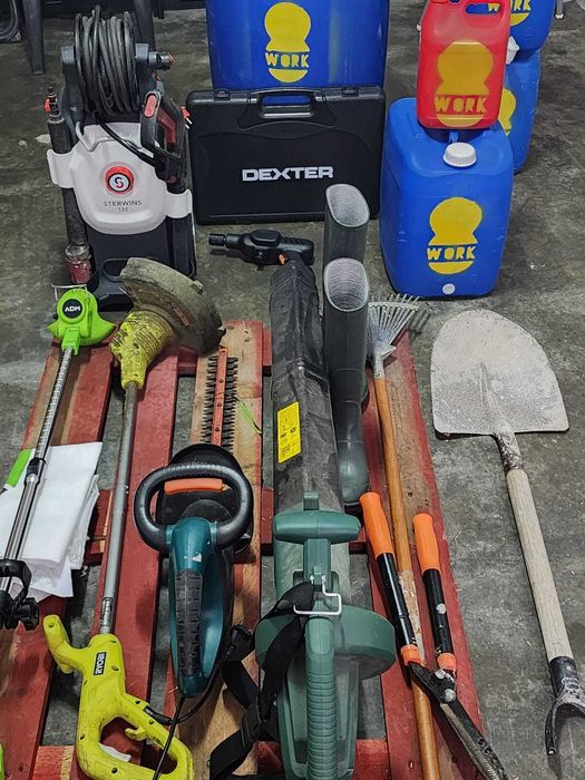 limpezas Máquinas para , terreno, matas, jardins, carros, terraços etc