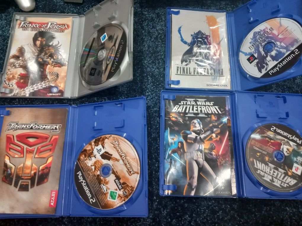 Loto playstation 2 com jogos