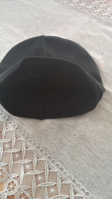 Czapka zimowa męska z polarem w środku kolor czarny