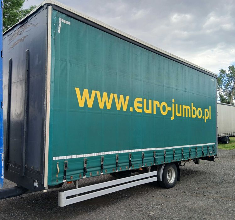 Przyczepa Tramp Trail ,firana, drzwi, tandem, jumbo, Ładowność 5800kg