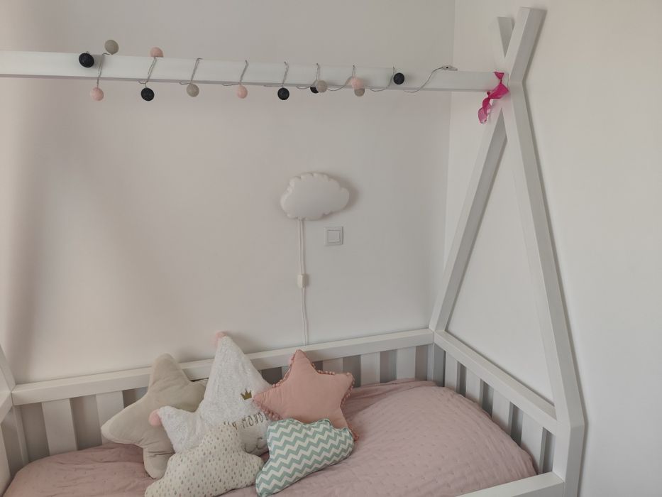 Cama Tipi Nuvem de Pano
