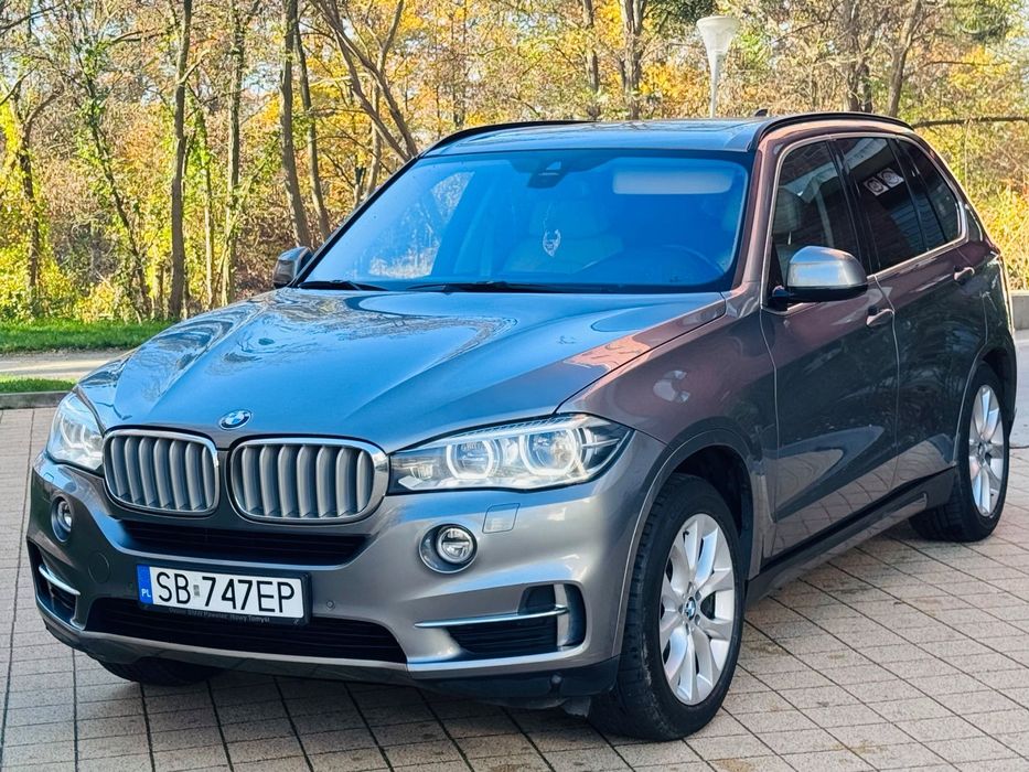 BMW X5 40D 3,0 313KM HeadUp Aktywny Tempomat Skóra Pamięć Foteli FV23%
