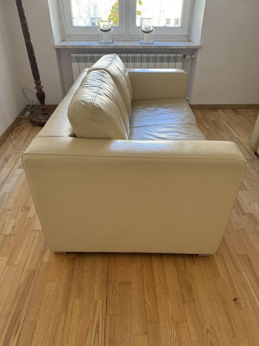 Dwie skórzane kanapy