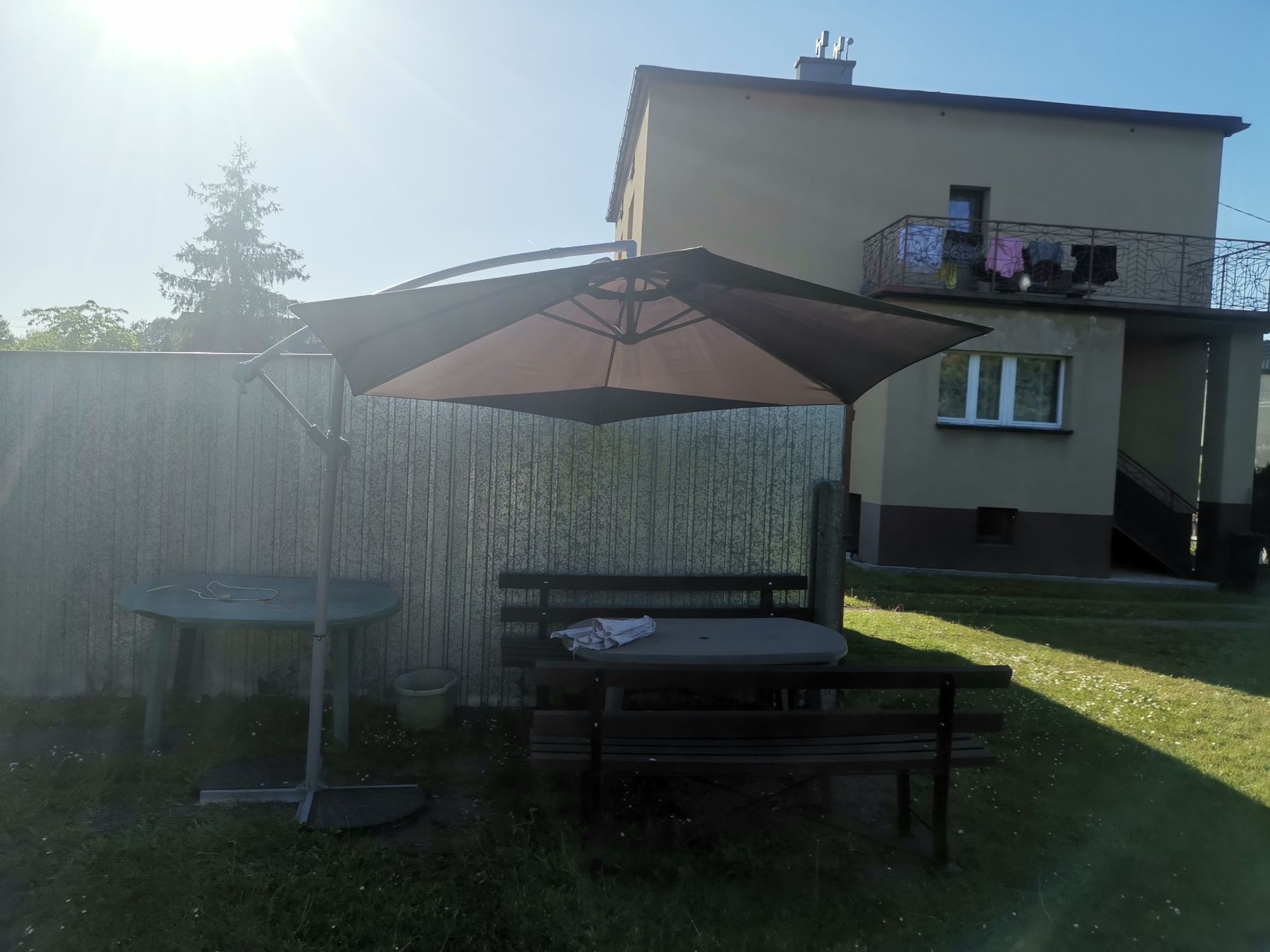 Duży Parasol Ogrodowy