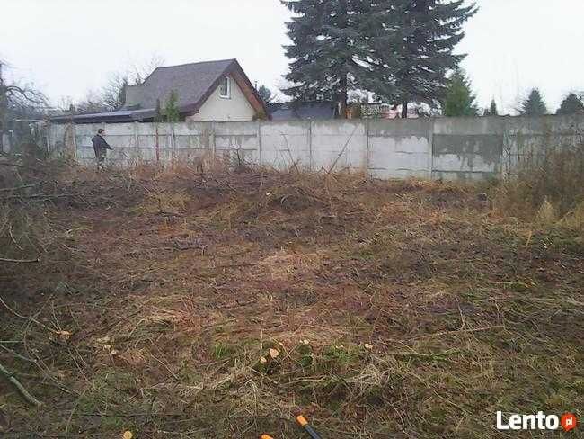 Rębak mielenie gałęzi karczowanie działek usługi rębakiem Ścinka drzew