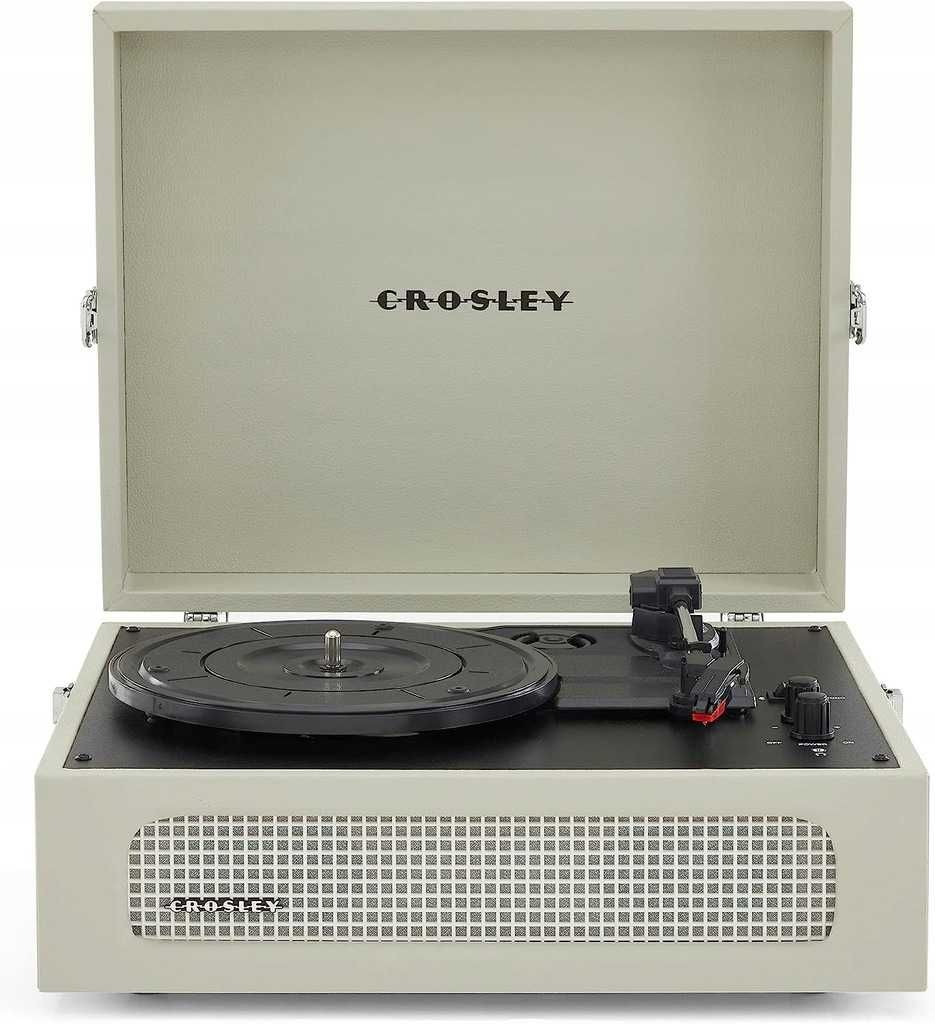 Gramofon Crosley Voyager 33/45/78 RPM BT RCA Jack NOWY
