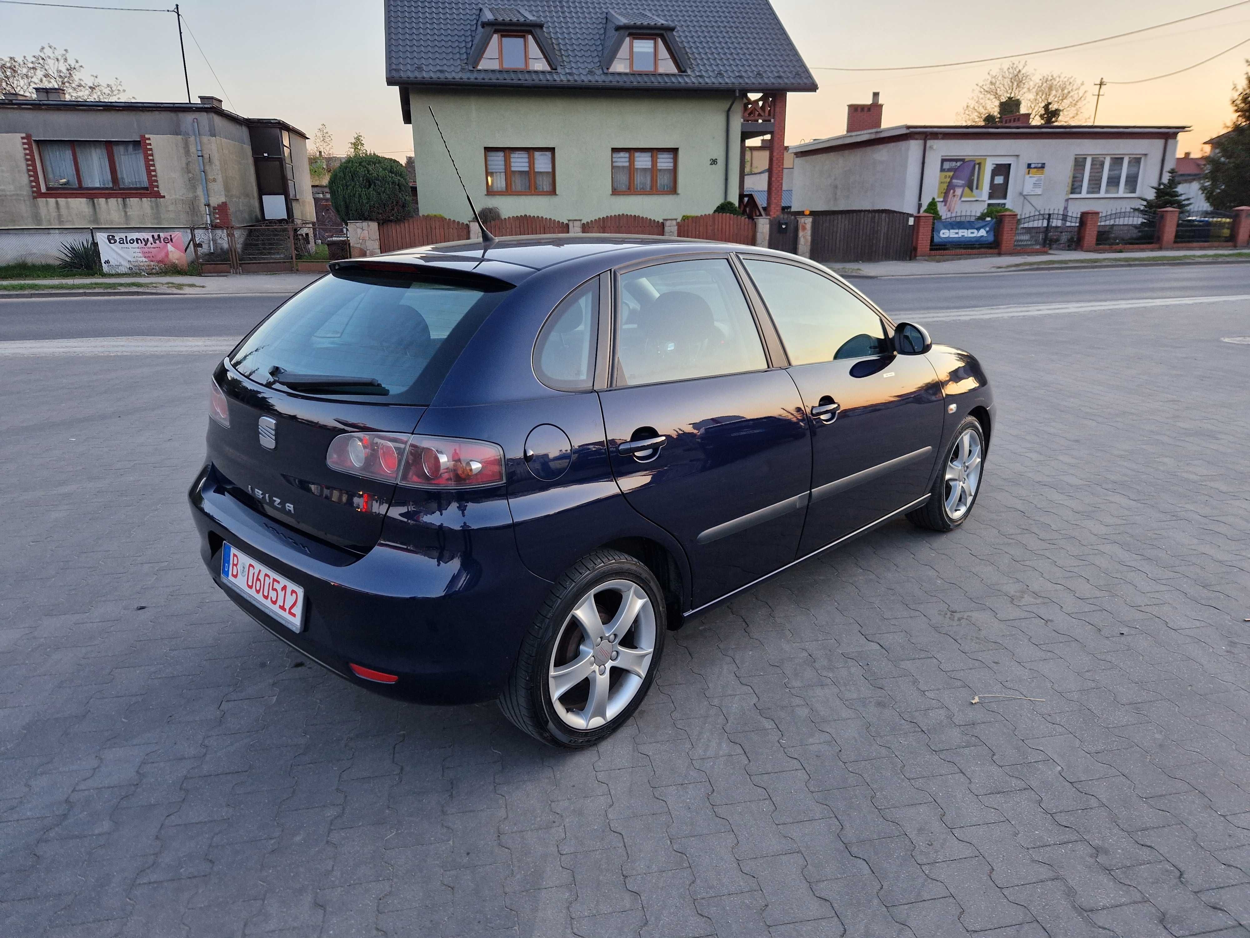 Seat Ibiza Lift 1.4 MPI Klima Elektryka ! Alufelgi Opłacona! 122tkm!