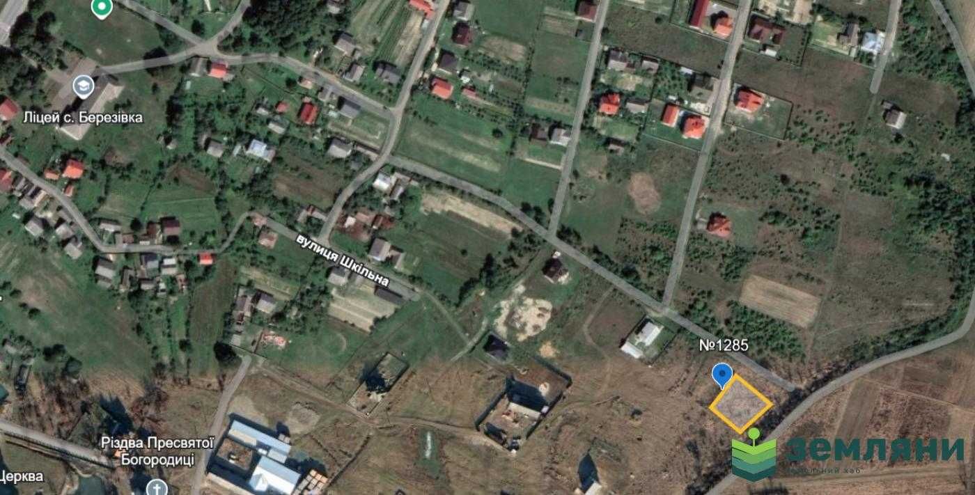 Продається ділянка 10 сот в с. Березівка