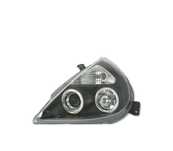 FARÓIS FRONTAIS ANGEL EYES PARA FORD KA. FUNDO PRETO