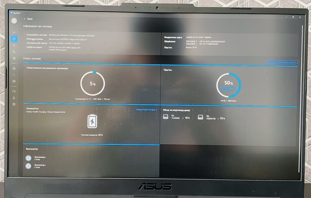 Ноутбук ASUS TUF Dash F15