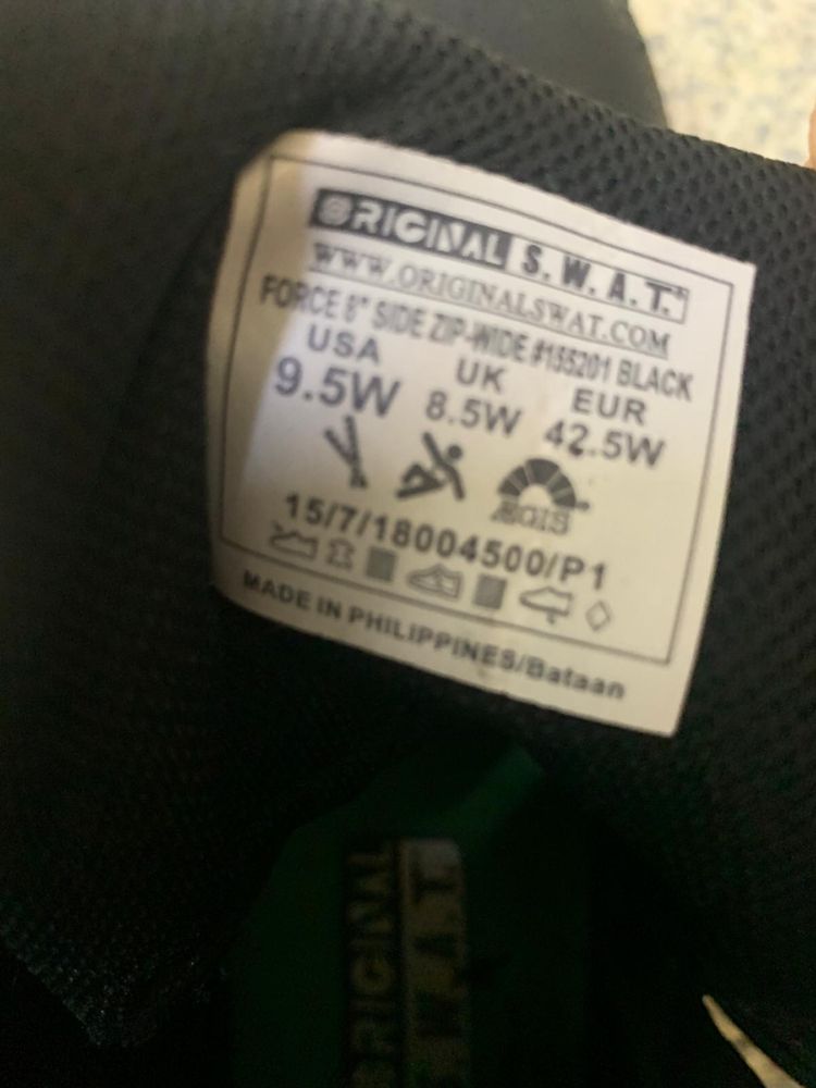 Botas Original Swatt tamnaho 42.5