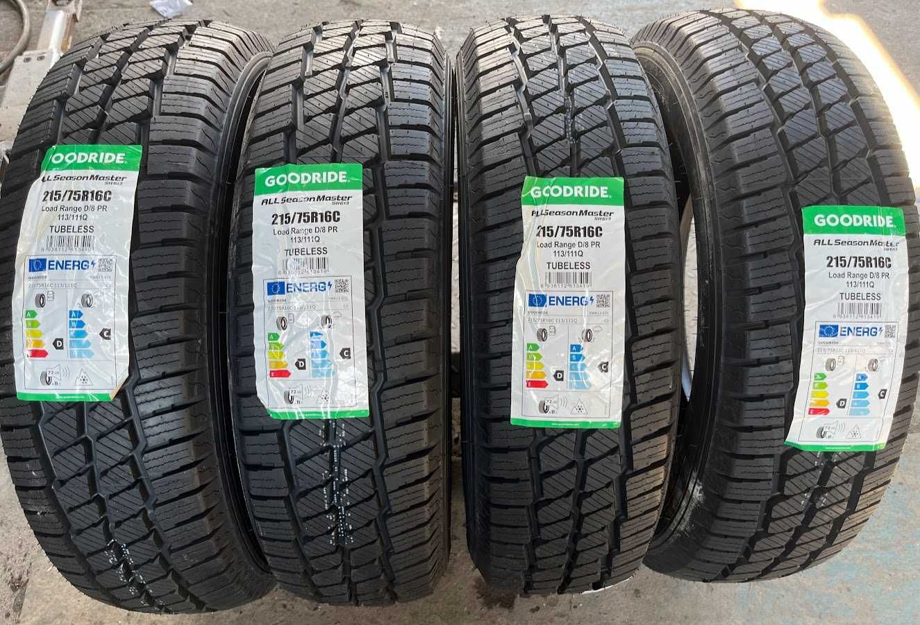 215/75R16C Goodride SW613 cztery nowe całoroczne opony do busa 2025r