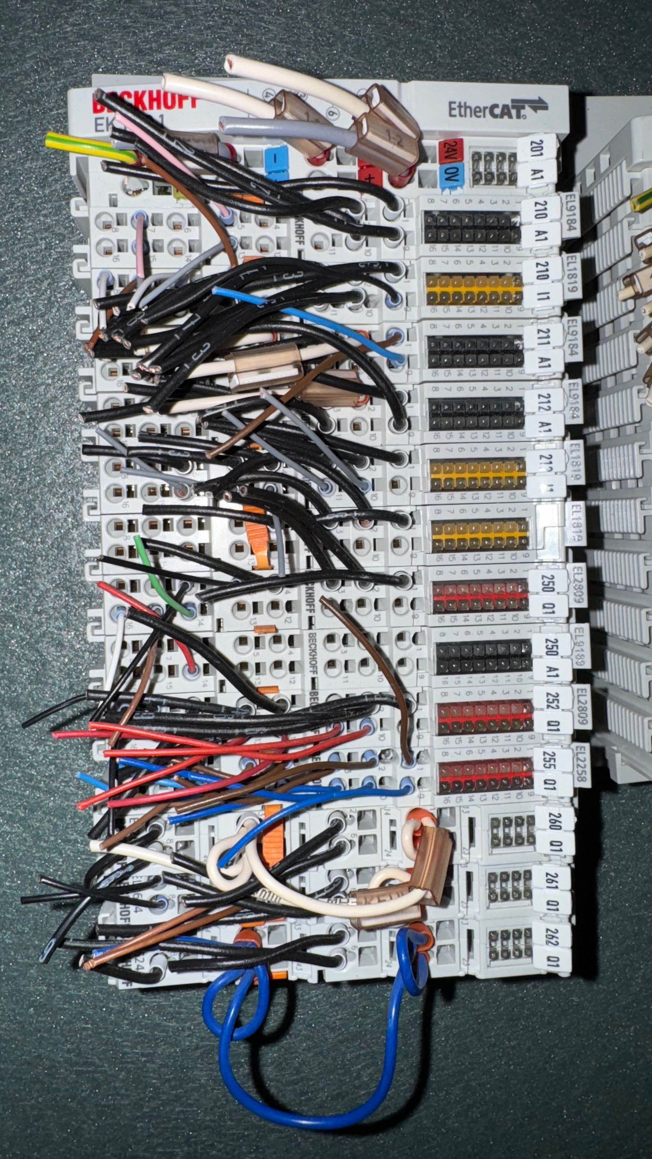 Moduły beckhoff, el2800, ek1101