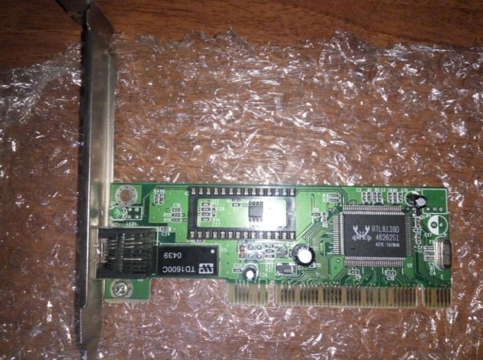 Realtek karta sieciowa LAN 100Mb/s PCI. sprawdzona RTL8139D