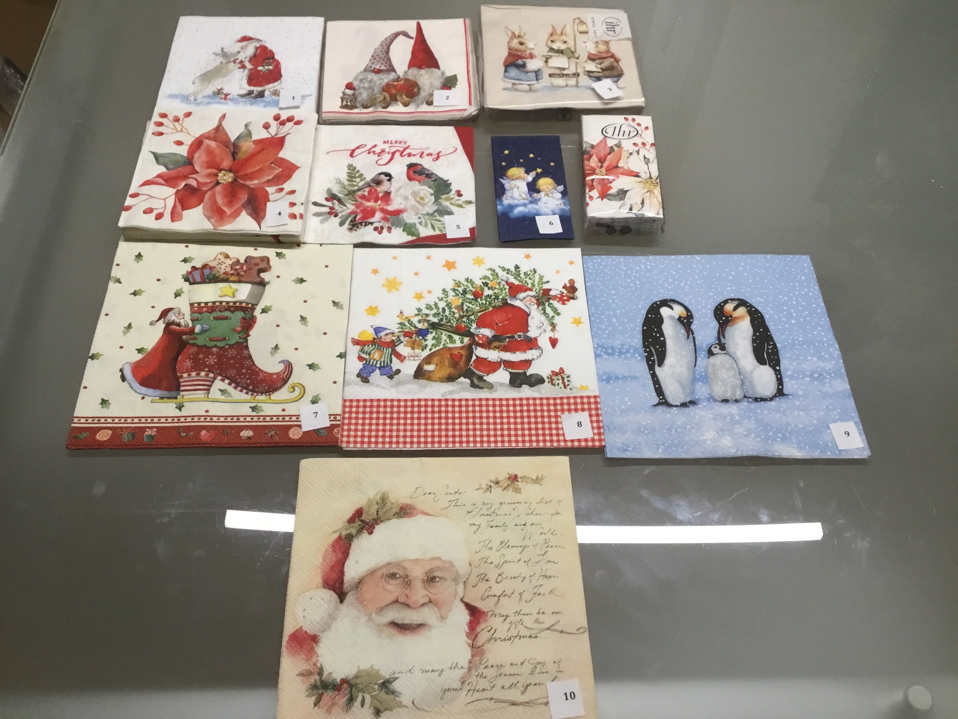 Serwetki decoupage Świąteczne