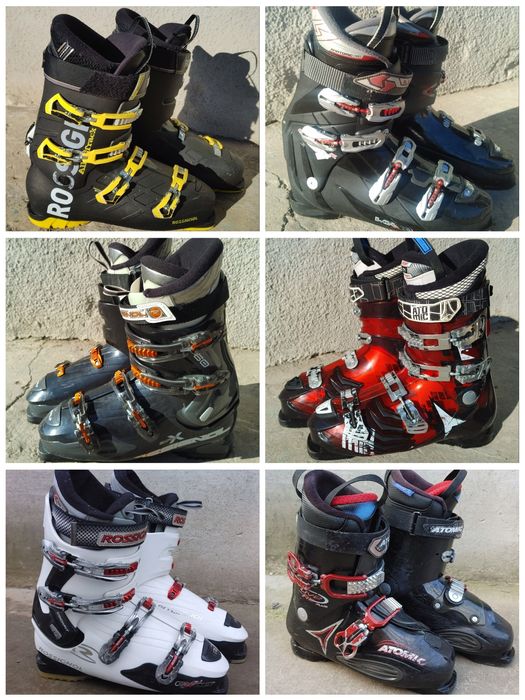 Лыжные ботинки мужские 41 - 46р 2 3 4 5 Salomon Fischer Rossignol Head