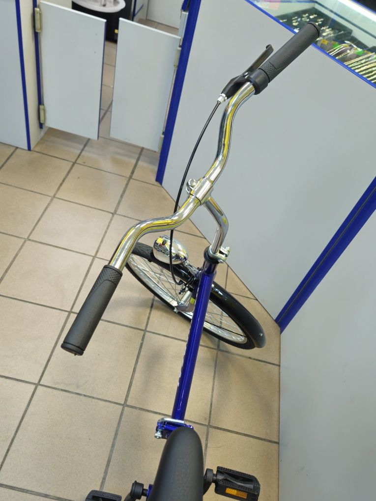 Rower składany, składak JUBILAT, WIGRY UNIWERSAL 24" niebieski|Komis66