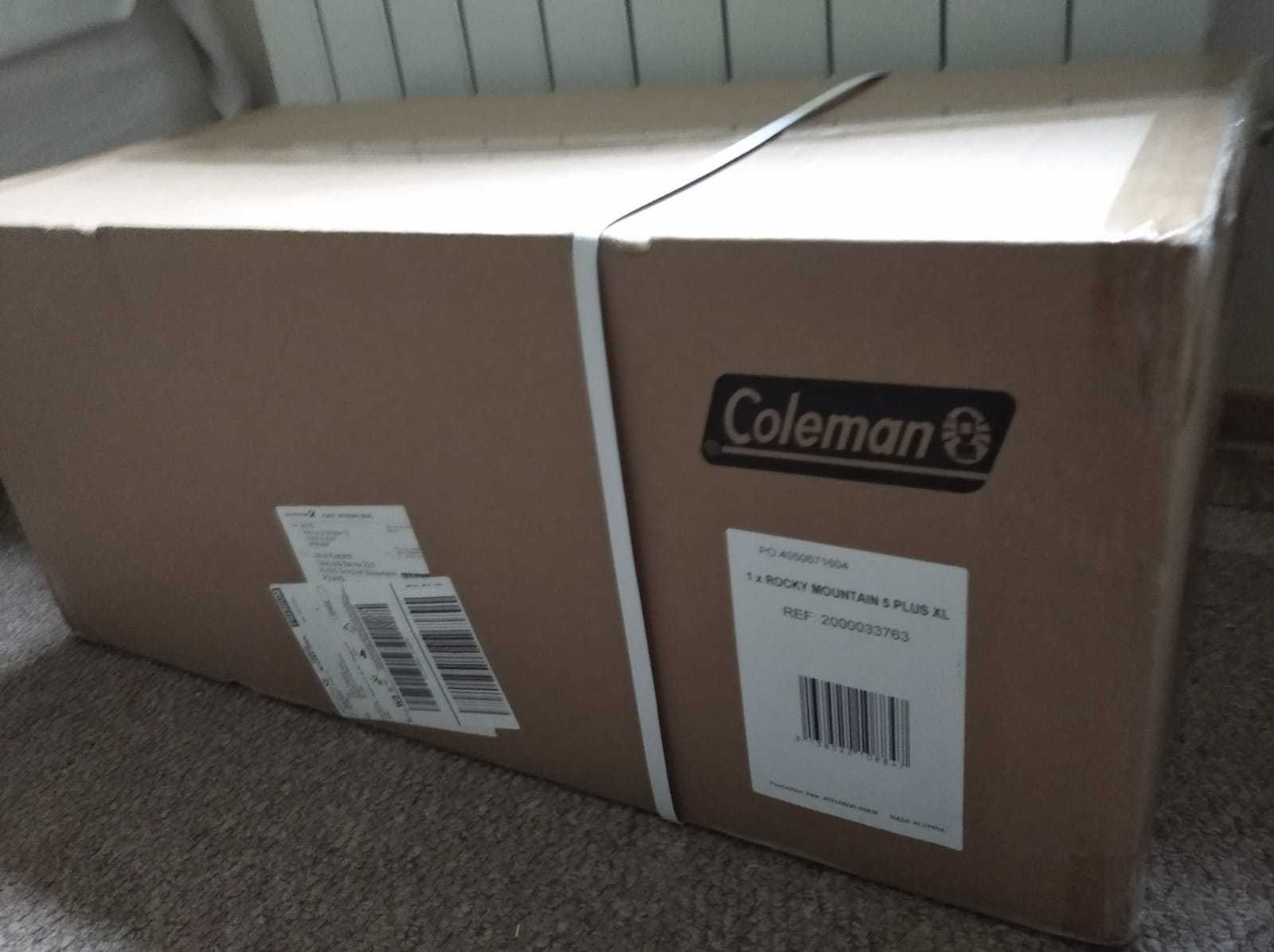 NOWY Coleman Rocky Mountain 5 Plus XL - namiot tunelowy dla 5 osób.