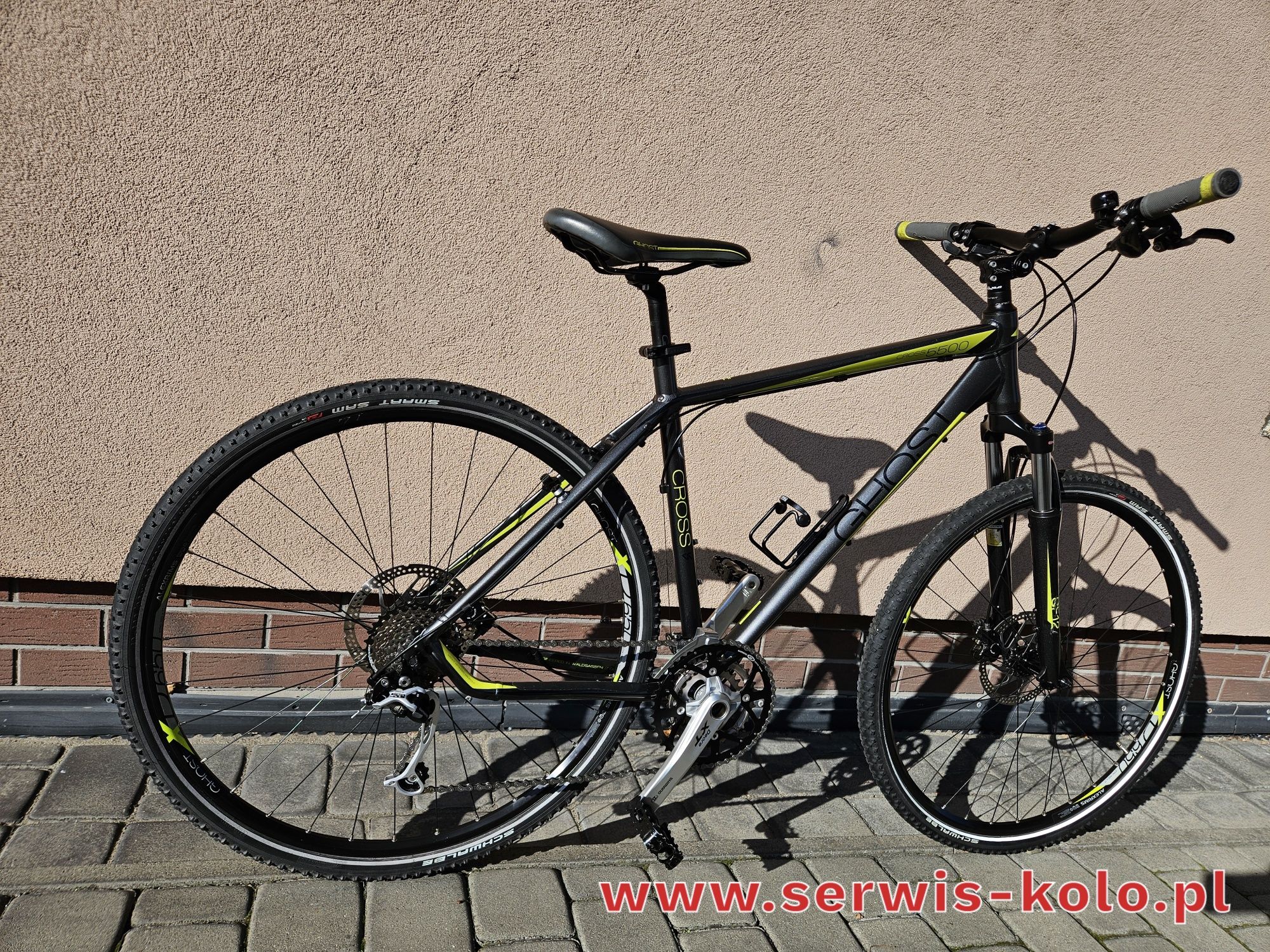 Rower crossowy męski GHOST koła 28 SHIMANO DEORE XT aluminium okazja