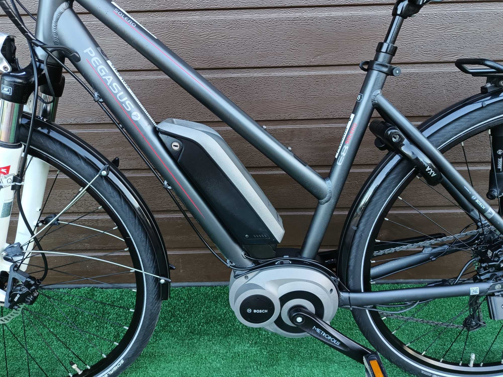 Rower Elektryczny Pegasus 28" Bosch 1x8 Shimano Deore  Amor 2xT LED